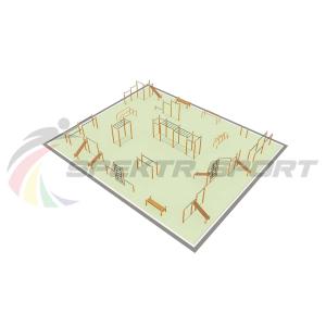 Купить Парковая площадка для Воркаут и WRK 3_76mm в Мурманске 