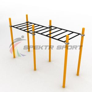 Купить Рукоход двухуровневый для Воркаут SP WRK-02_76mm в Мурманске 